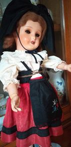 antique french doll