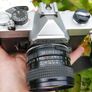 Vintage Fujica STX-1 35mm Film Camera X-auto Ozunon 1:2.8 28mm  Japan Tested Image 4