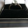Vintage 9Ct Yellow Gold 375 Emerald  Ring size:P 2,18g Image 5