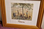 Apple Harvest by Pissarro framed print