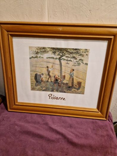 Apple Harvest by Pissarro framed print