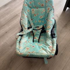Mothercare Baby Bouncer Rocker - Light Blue Animal Print