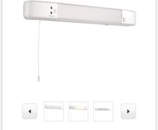 bathroom shaver light