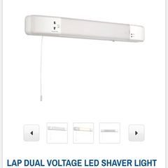 bathroom shaver light