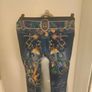 Buffalo fancy printed jeans imitation leggings size UK8/10 Tall Perfect condition Postage included Image 6