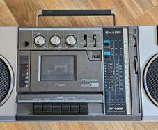 Vintage Sharp Cassette Boombox