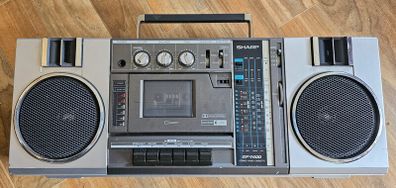 Vintage Sharp Cassette Boombox