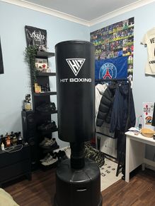 hit boxing free standing punch bag
