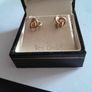 ladies 9ct gold earrings Image 7