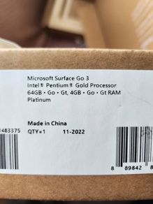Microsoft Surface Go 3