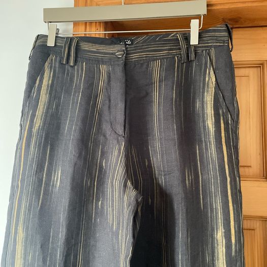 Per Una Speziale wide leg long length trousers size 14 long New
