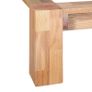 Bed Frame Solid Oak Wood 160x200 cm Image 6