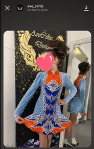 irish dancing dress