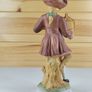 Victorian Man With Bird And Cage Figurine Vintage Image 6