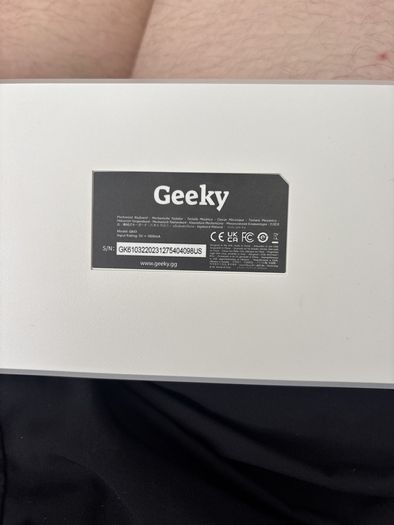 geeky keyboard gk61 60%