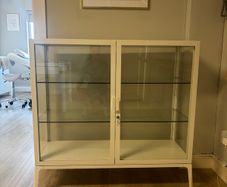 Ikea Milsbo Glass Display Cabinet