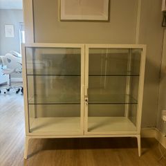 Ikea Milsbo Glass Display Cabinet
