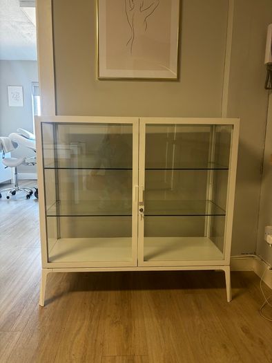 Ikea Milsbo Glass Display Cabinet