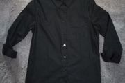 Elegant longline shirt with pockets