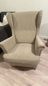 Armchair: Ikea Strandmon Wing Chair