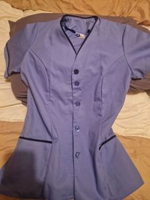 nurses uniform tunic blue / navy size 10 size small