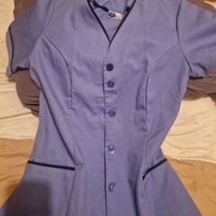 nurses uniform tunic blue / navy size 10 size small