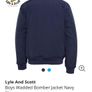 Lyle & scott  bomber jacket boy Image 5