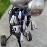Golf clubs, bag & trolley Image 7