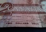 Canadian Two Dollar Bill. Thiessen-Crow 1986. (Price reduction)