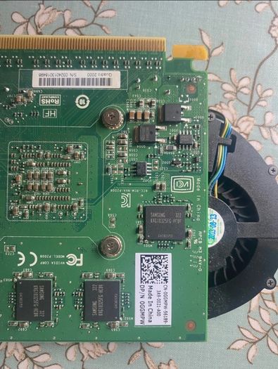 DELL Nvidia Quadro 2000 1GB Graphics Card