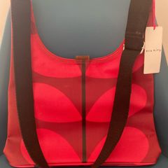 Orla Kiely midi sling bag