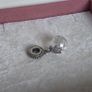 Pandora moon and star faceted dangle charm,perfect condition Image 5