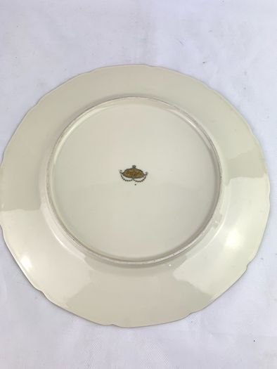 Rare 40s Rosenthal Ivory plate, Christmas gift