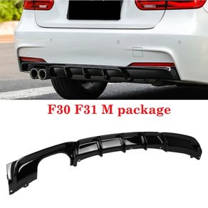 Bmw 3 Series F30 F31 Rear Diffuser M Sport Performance Twin Exhaust Rear Bumper