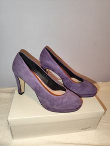 Purple Heels New Suede!