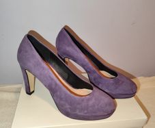 Purple Heels New Suede!