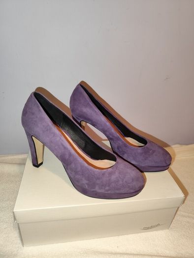 Purple Heels New Suede!