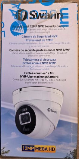 3 x Swann SWNHD-1200D-EU - Professional 6K (12MP) Add-on NVR Dome Cameras