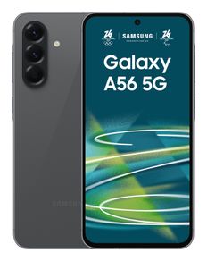 Samsung Galaxy A56 5G 256GB/ 8GB RAM  Dual Sim Unlocked 50MP Camera Graphite Black EU/ Irish Phone (New Open Box)