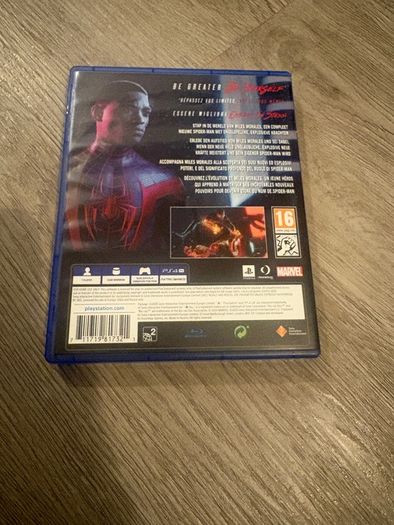 Spiderman miles  morales ps4