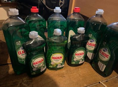 Washing up liquids