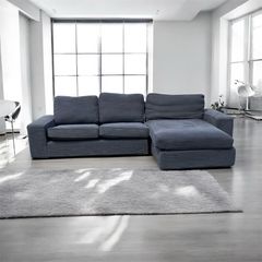 ikea grey sofa