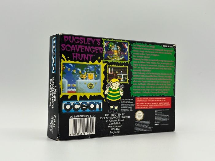 The Adams Family Pugsley's Scavenger Hunt for Nintendo SNES - Boxed