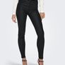 Jacqueline de Yong Coated High Waist Jeans Image 3