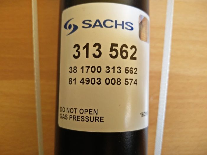 Peugeot 407 from 2004 - 2011 High Quality SACHS Front Shock Absorbers