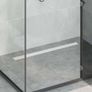 Shower Drain 2-in-1 with 360 Siphon Silver 100 cm Image 2
