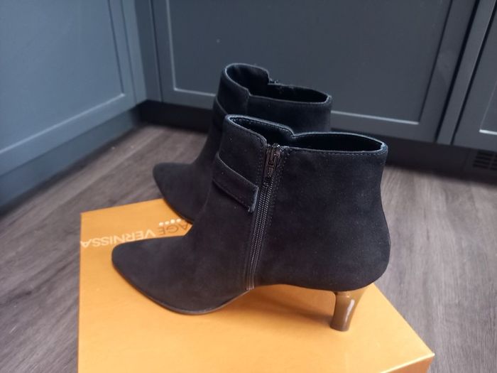 Black Suede Ankle Boots
