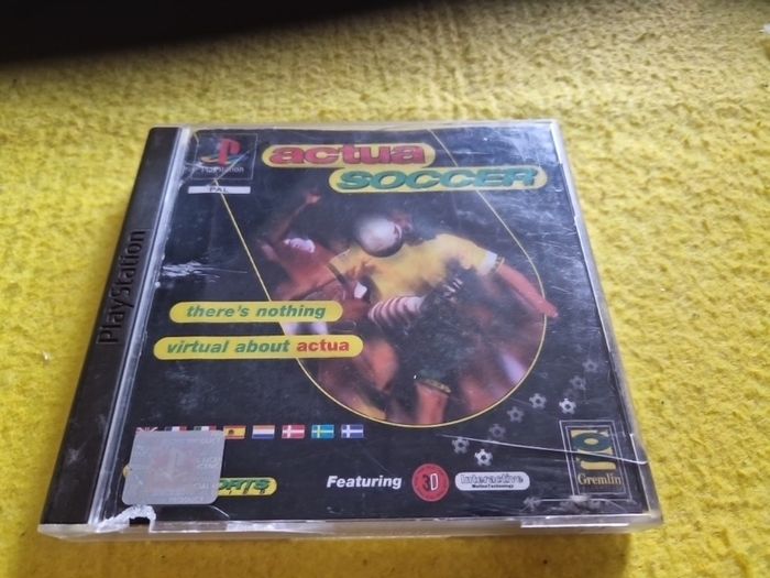 Actua Soccer PlayStation1 Ps1 PlayStation2 Ps2 games Original