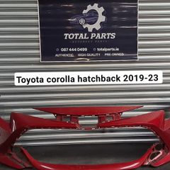 Toyota corolla hatchback 2019-23 front bumper