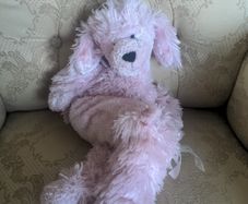 Poodle soft toy